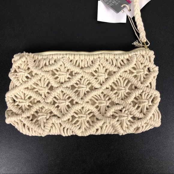 Paper Destiny Macramé clutch - Picture 4 of 8